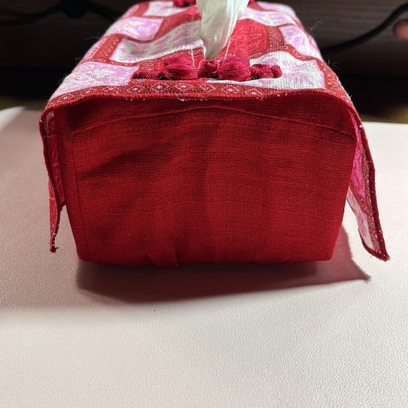 hello kitty Fabric Batik tissue box cover 2001 Rare. - Picture 6 of 6